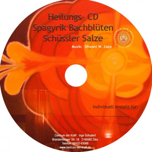Spagyrik, Bachblüten, Schüssler-SalzeMP3-CD